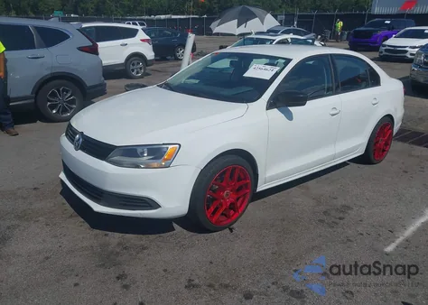 2014 Volkswagen Jetta 2.0L S из США, поврежденный, VIN 3VW2K7AJ0EM308564